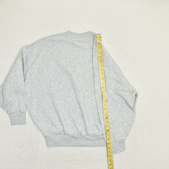 Under Armour Women's Pullover Sweatshirt Crew Neck Solid Cotton Gray Size S - Picture 6 of 8